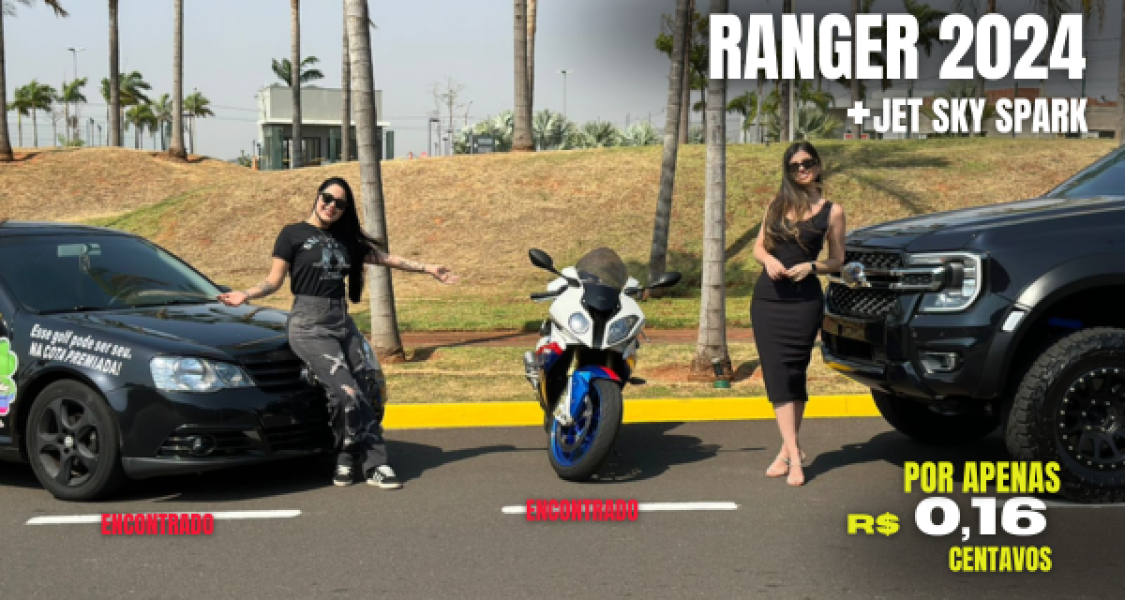  Kit Ranger 2024 +  Jet Ski por apenas 16 Centavos!